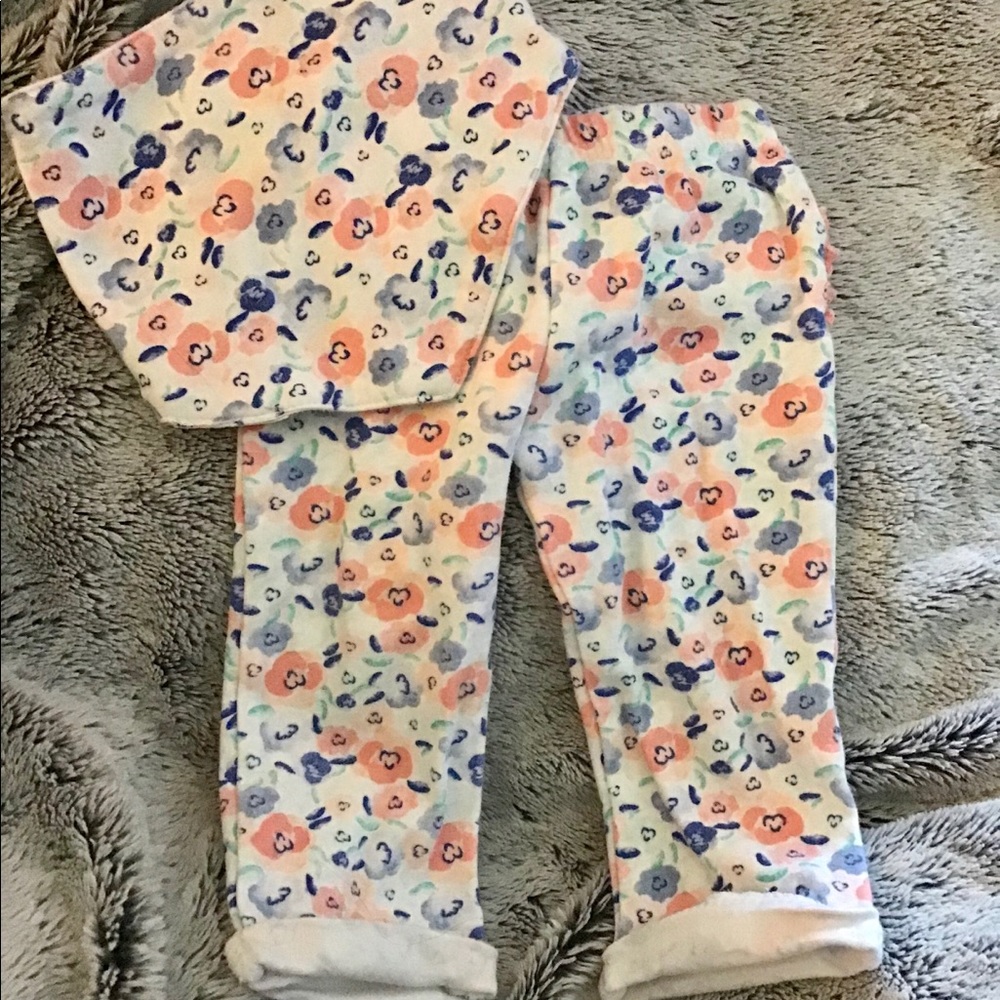 Pant and bib set